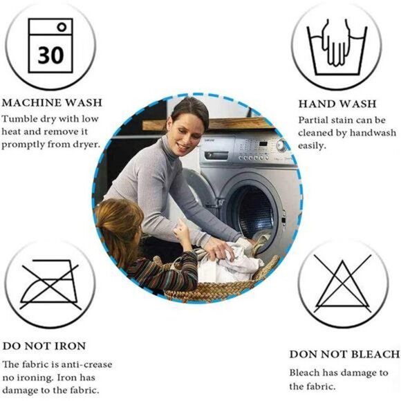 Dining Chair Covers Set of 2 Stretch Slipcovers for Kitchen Room Decor - Picture 7 of 8